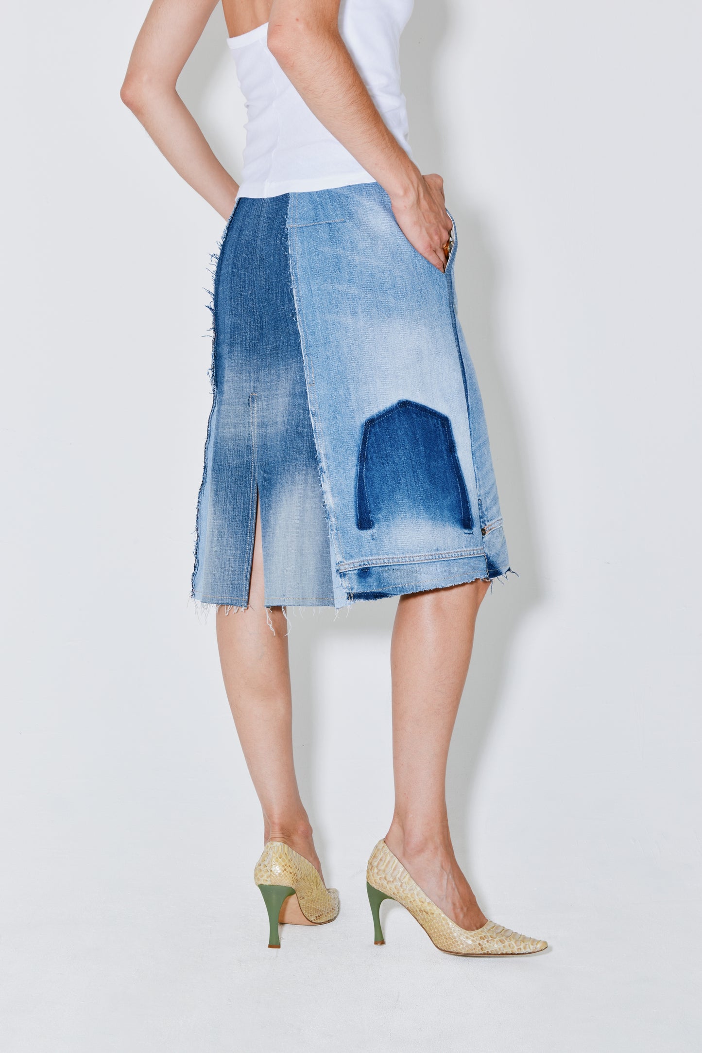 JILLE skirt light blue