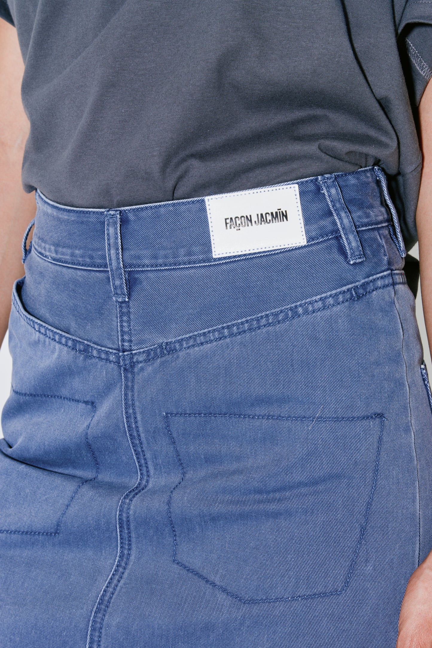 JOA skirt blue washed