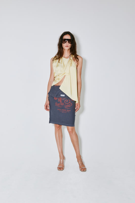 THEODORA top yellow
