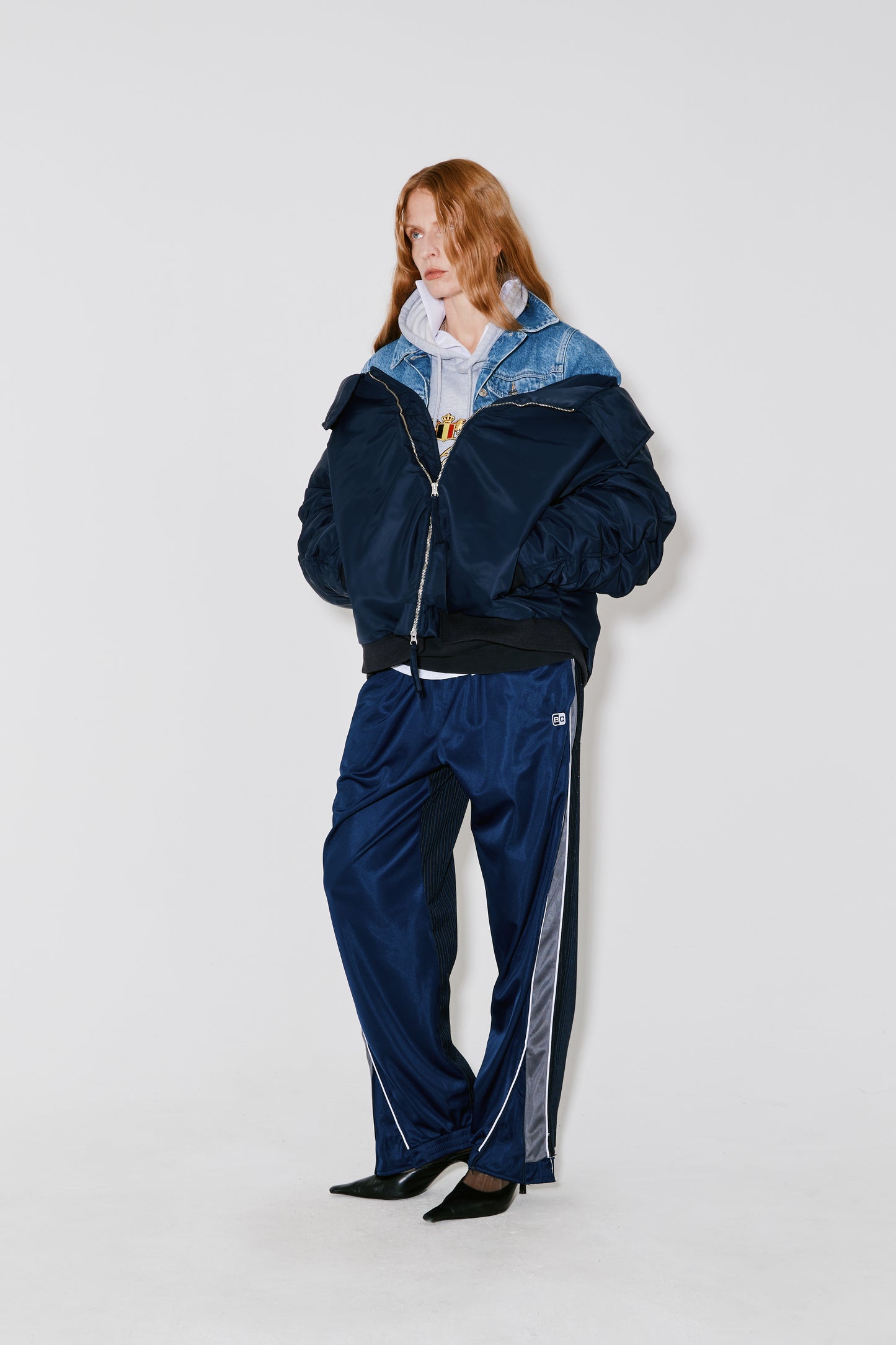 MATHILDE bomber blue