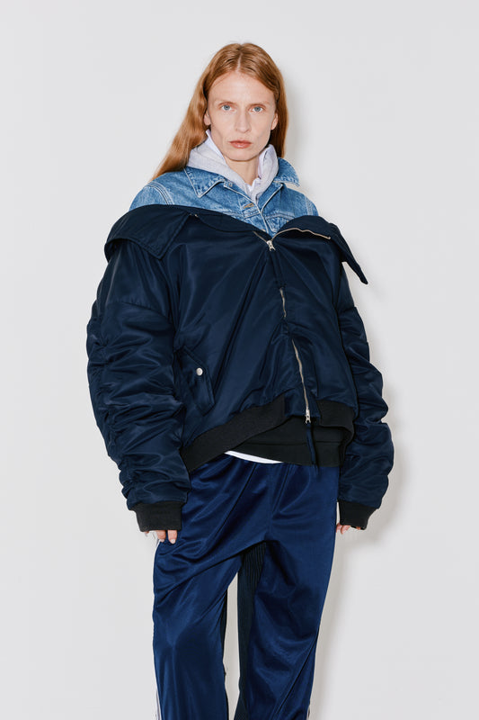 MATHILDE bomber blue