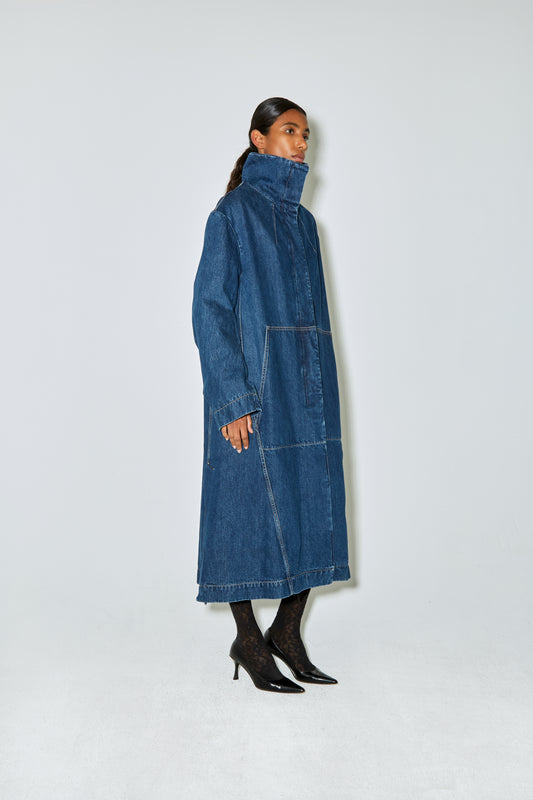 MILA coat navy