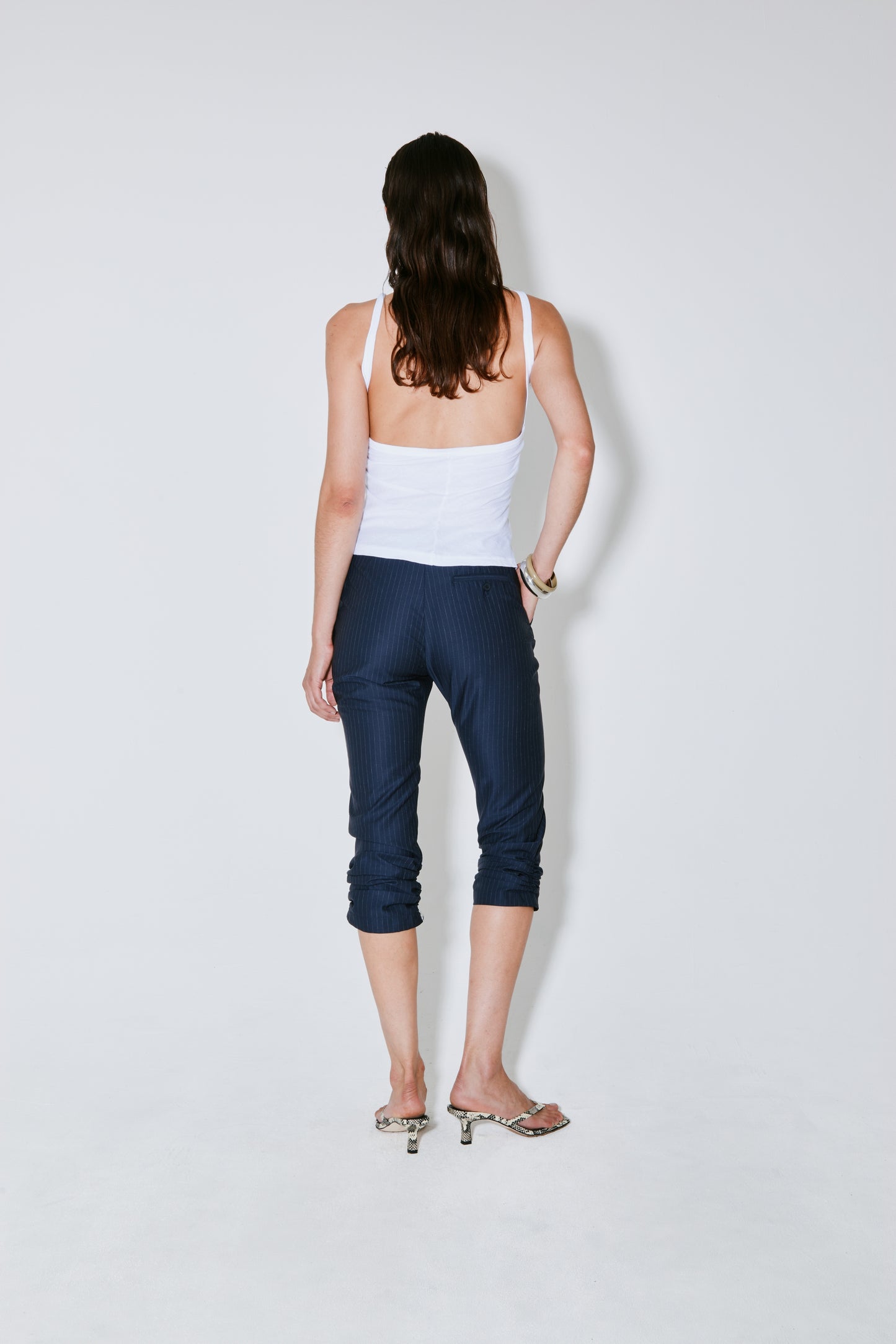 PANETONE capri pants navy