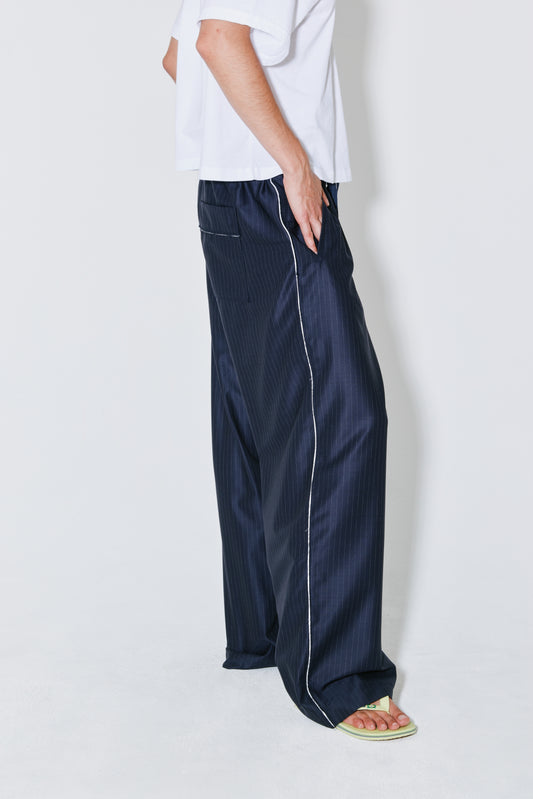 PIETER pants navy white stripes