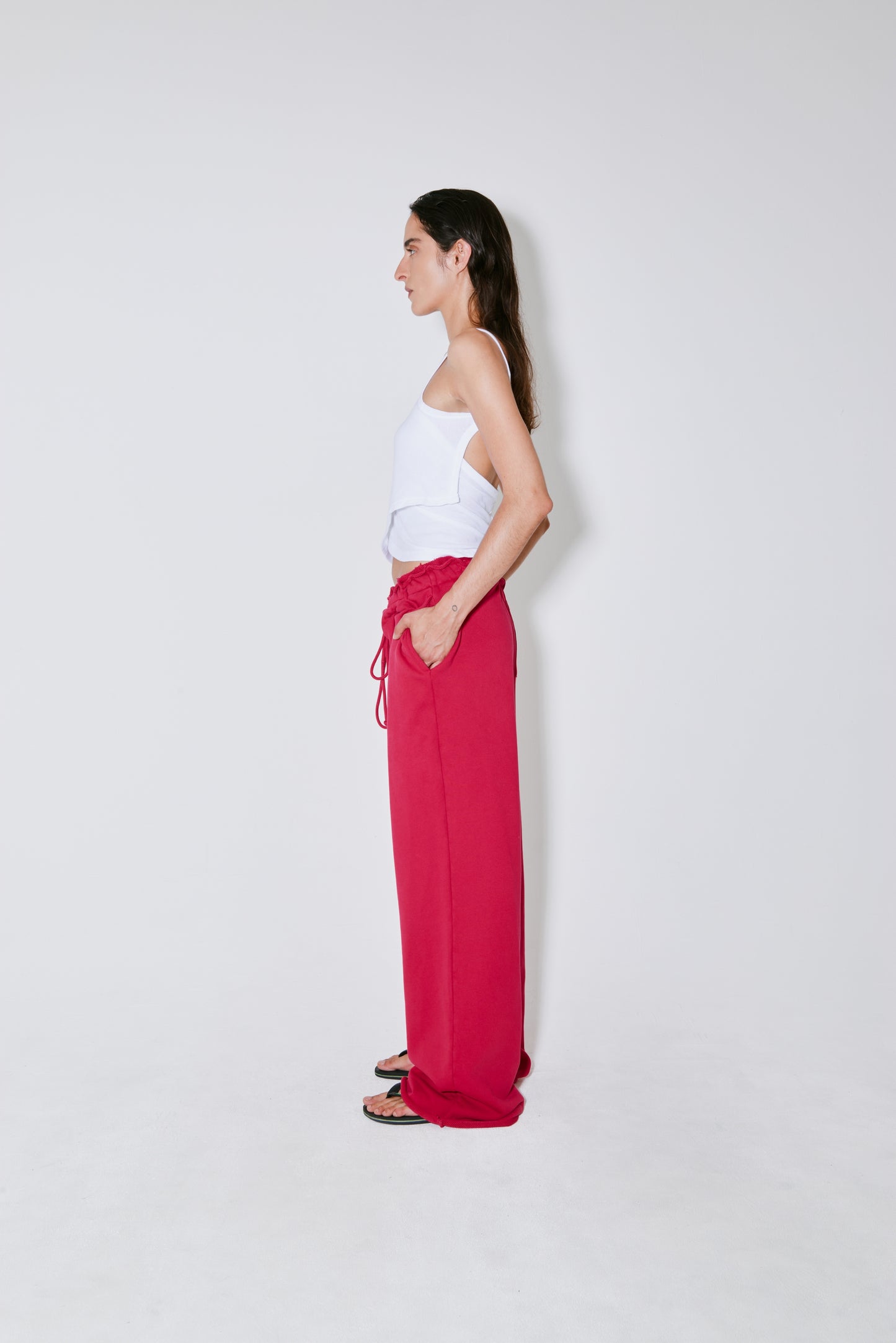 PIPA pants raspberry