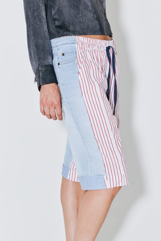 POL shorts red stripes
