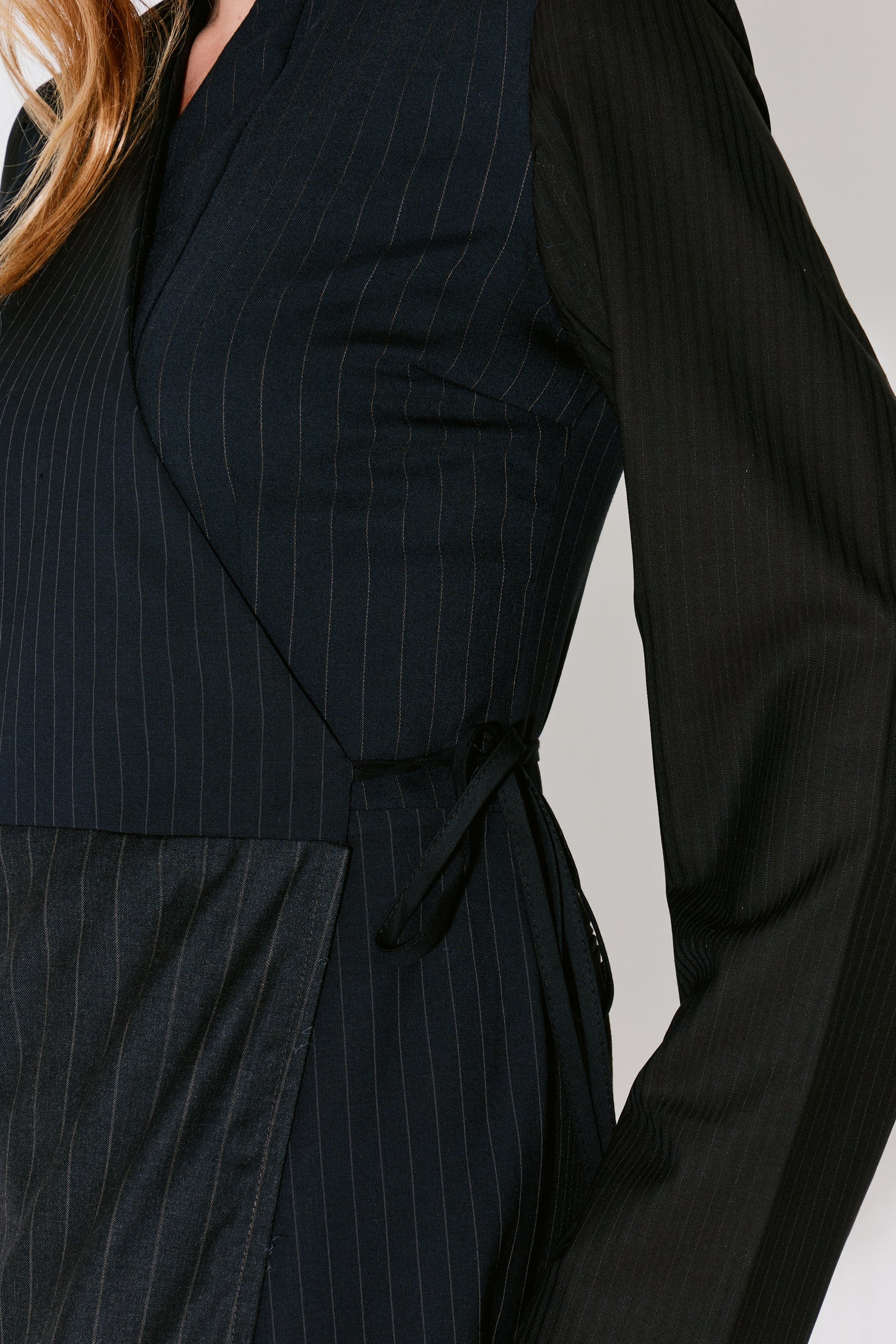 RAINE upcycled pants dress