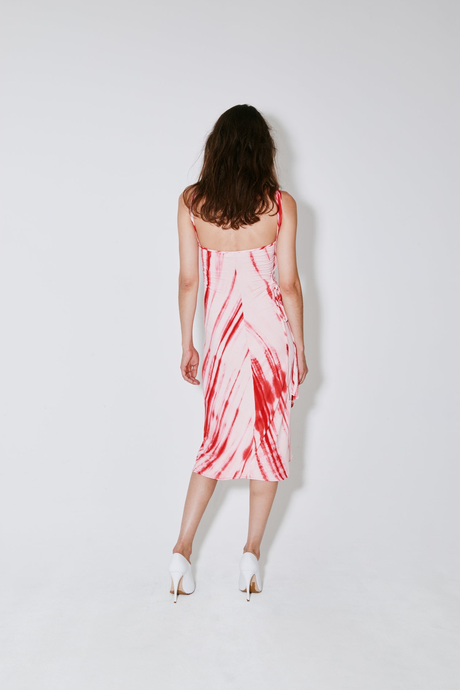 ROISIN dress pink tie-dye