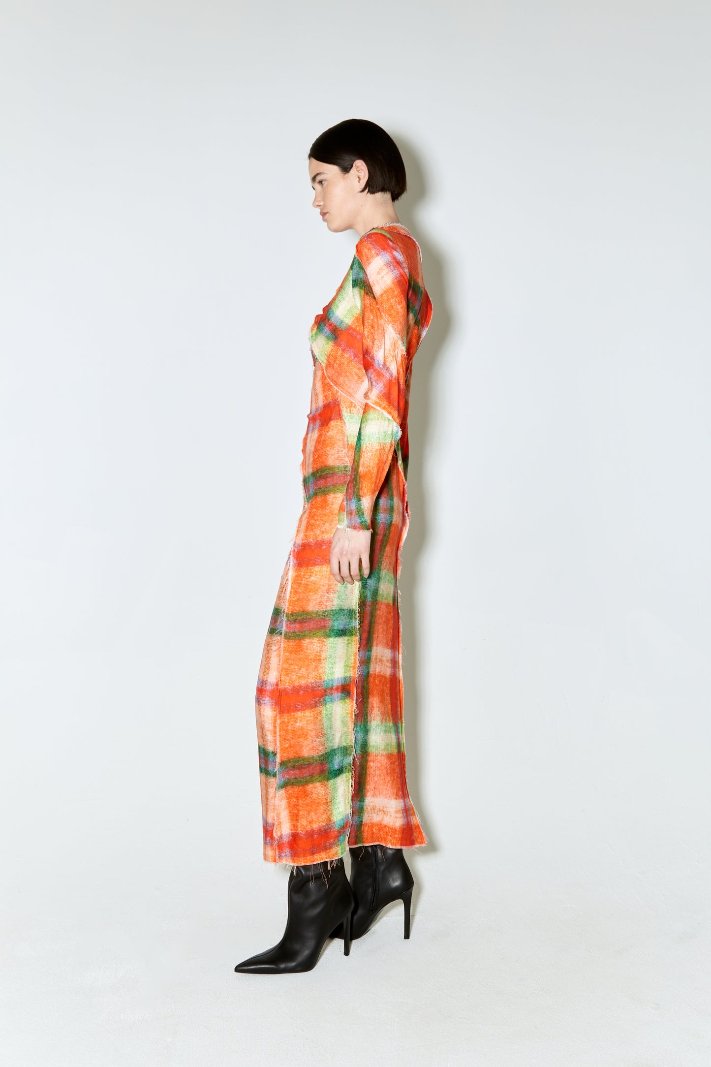 ROSALIA dress tartan print