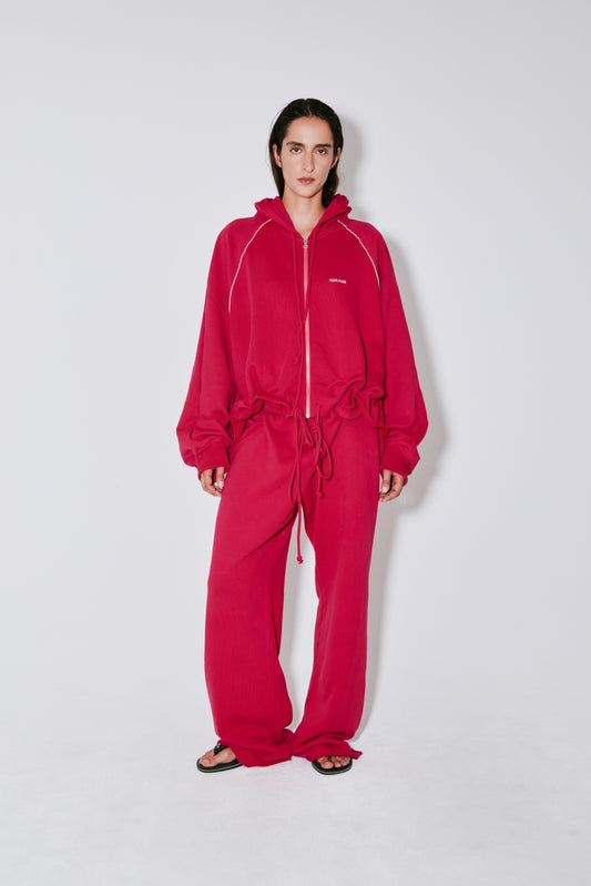 SOULWAX hoodie raspberry
