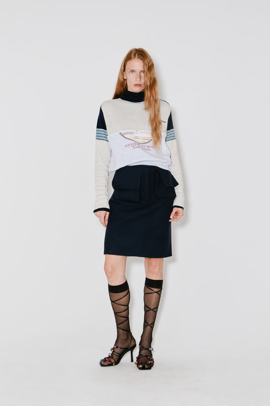 JORK skirt dark blue