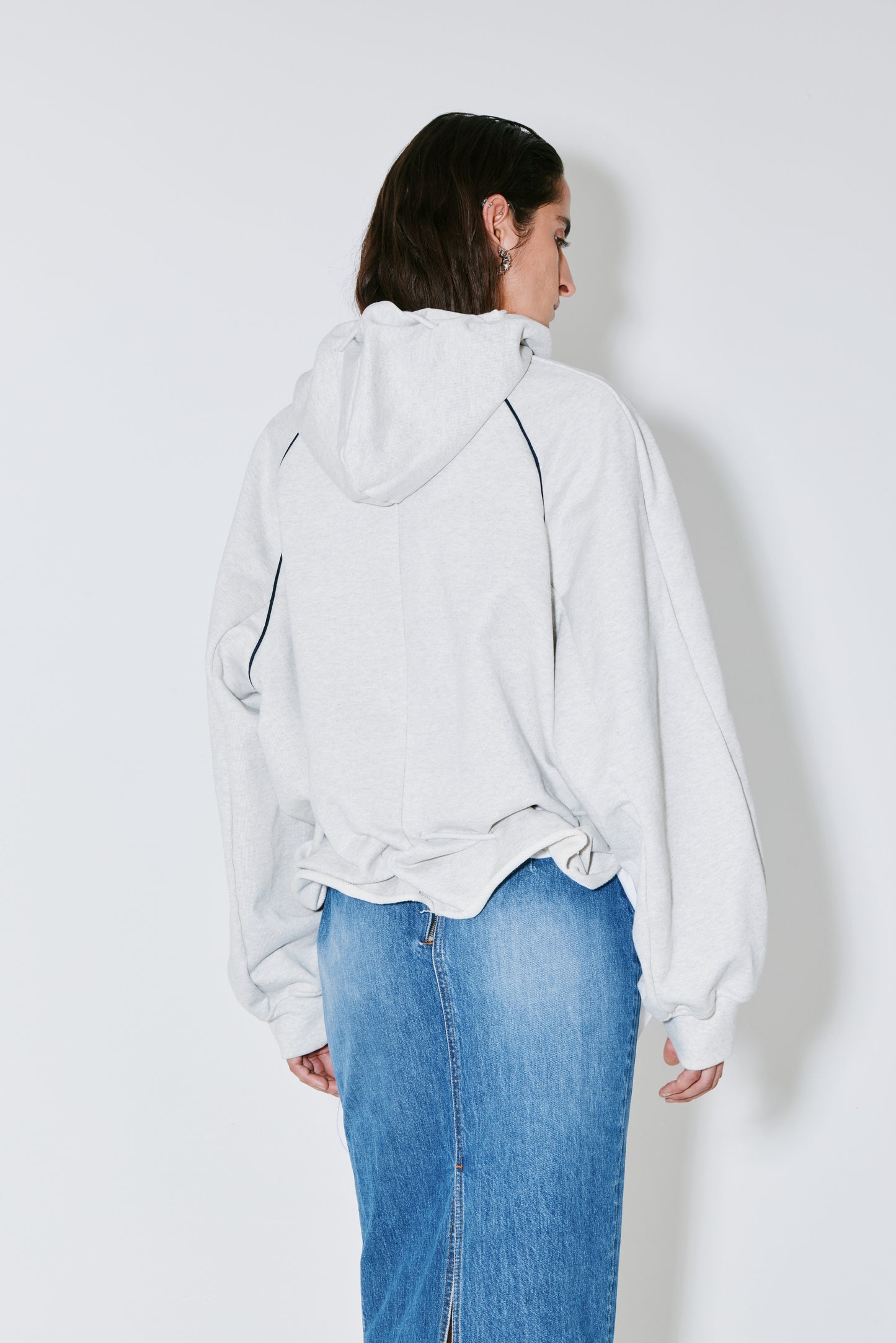 SOULWAX hoodie light grey
