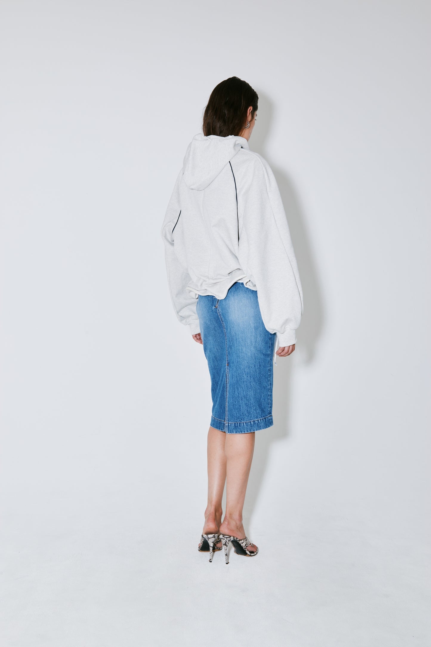 SOULWAX hoodie light grey