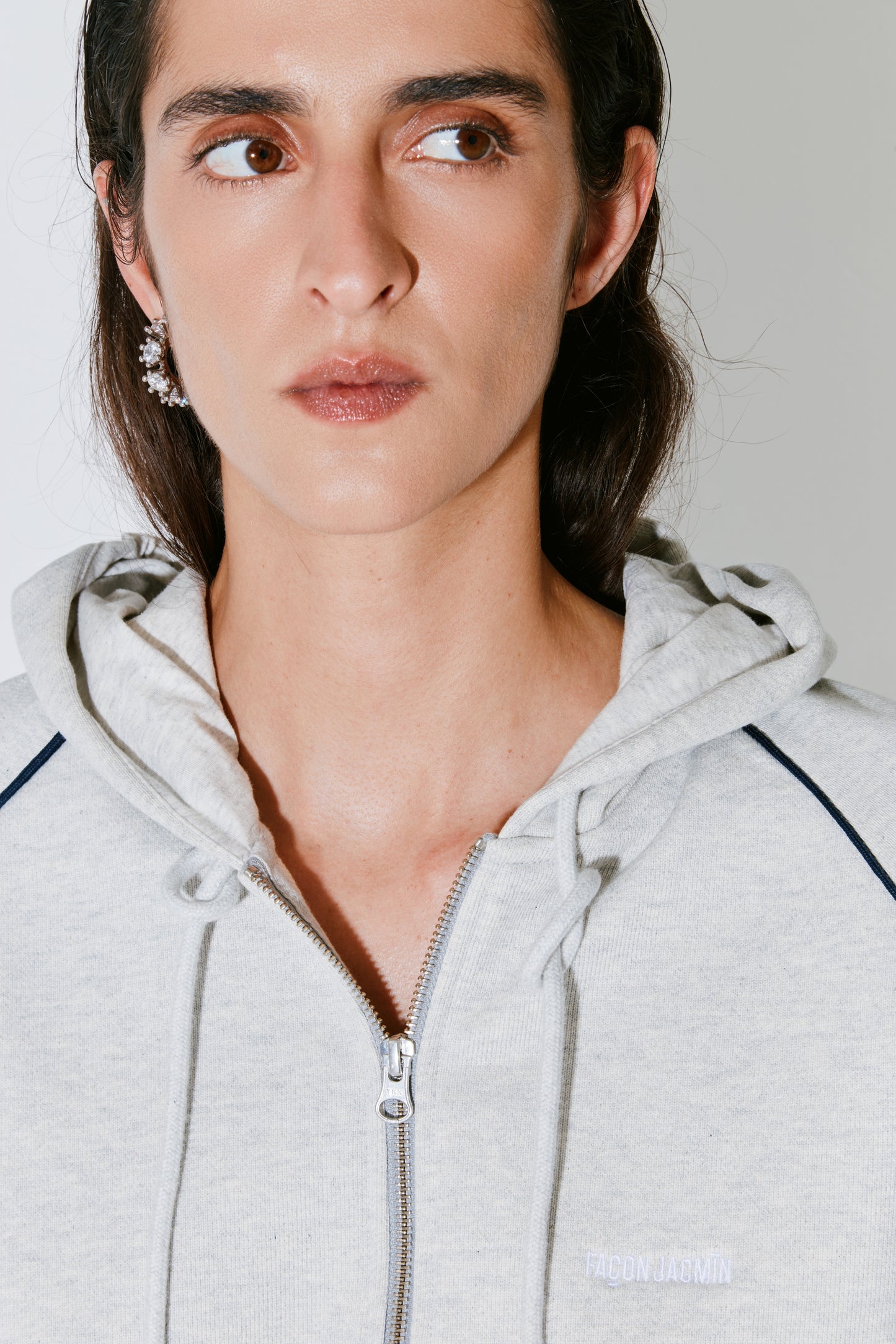 SOULWAX hoodie light grey