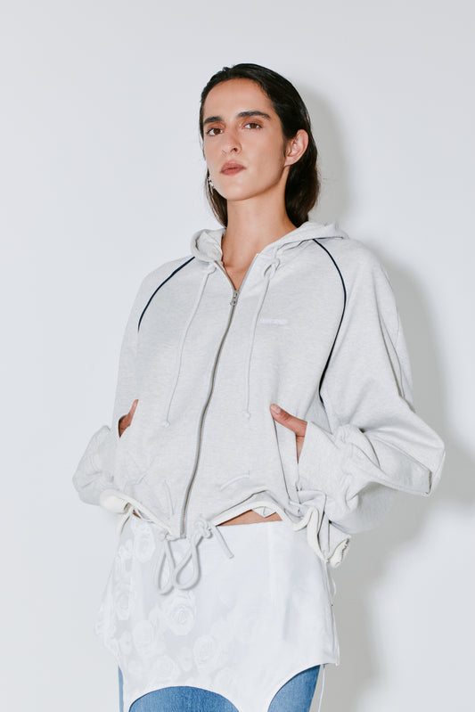 SOULWAX hoodie light grey