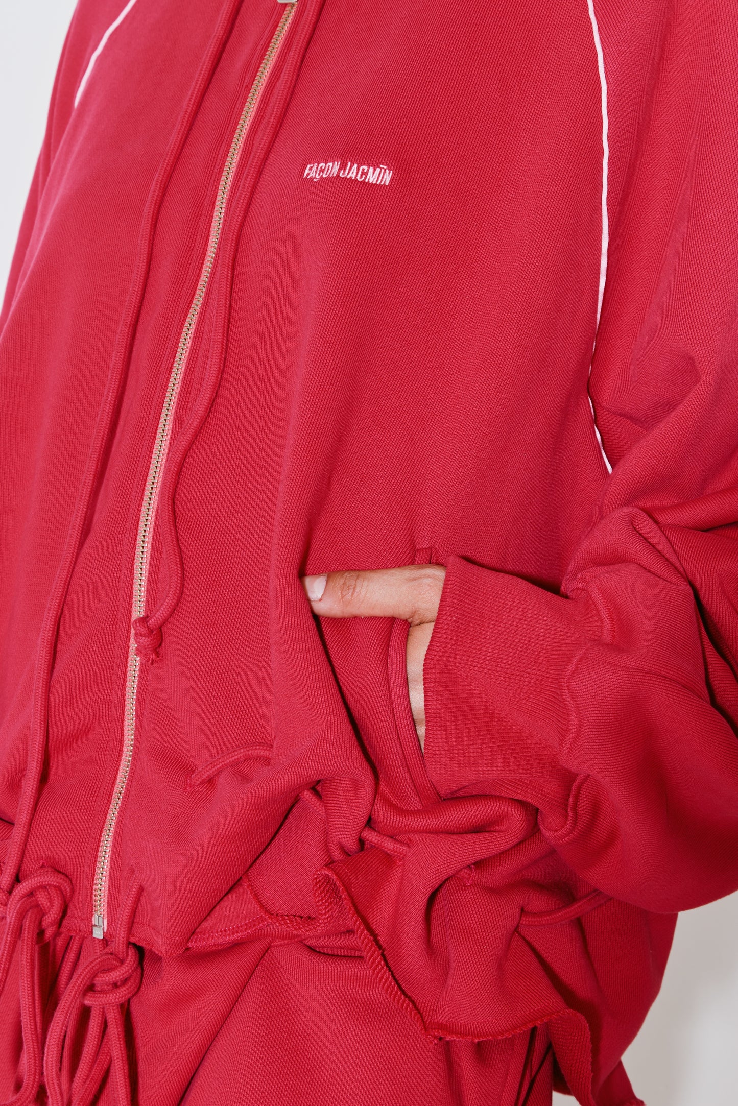 SOULWAX hoodie raspberry