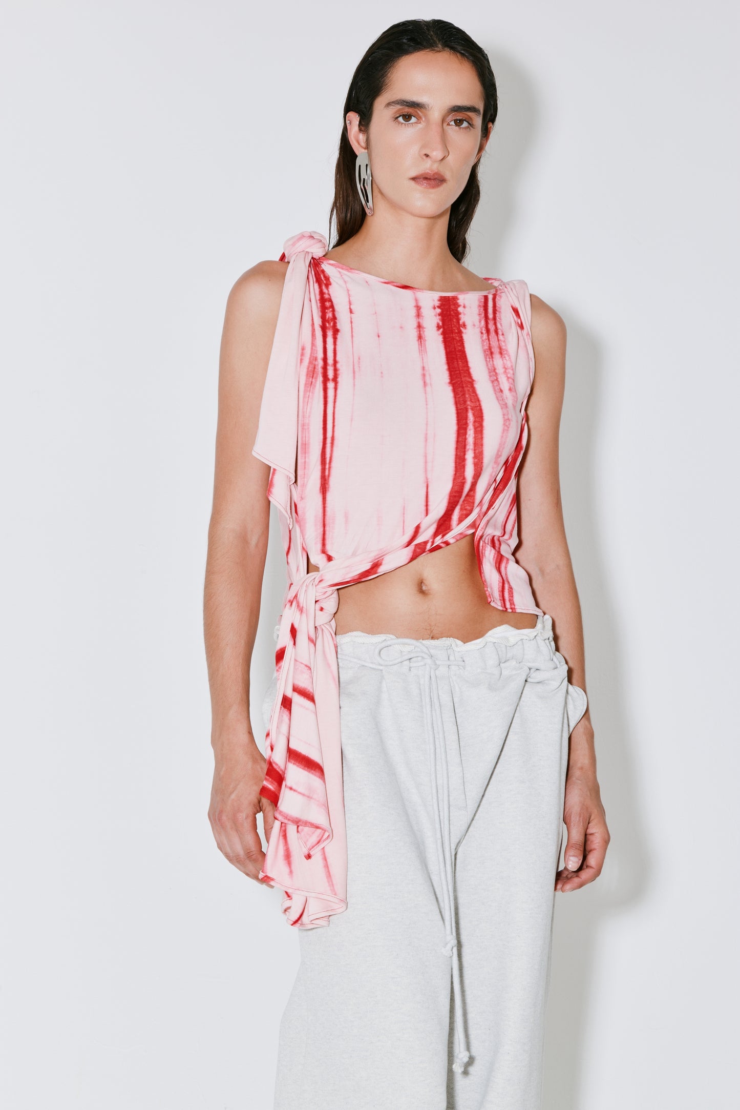 THEODORA top pink tie-dye