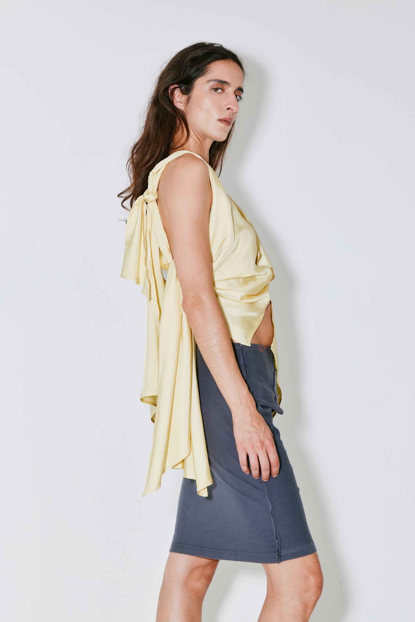 THEODORA top yellow