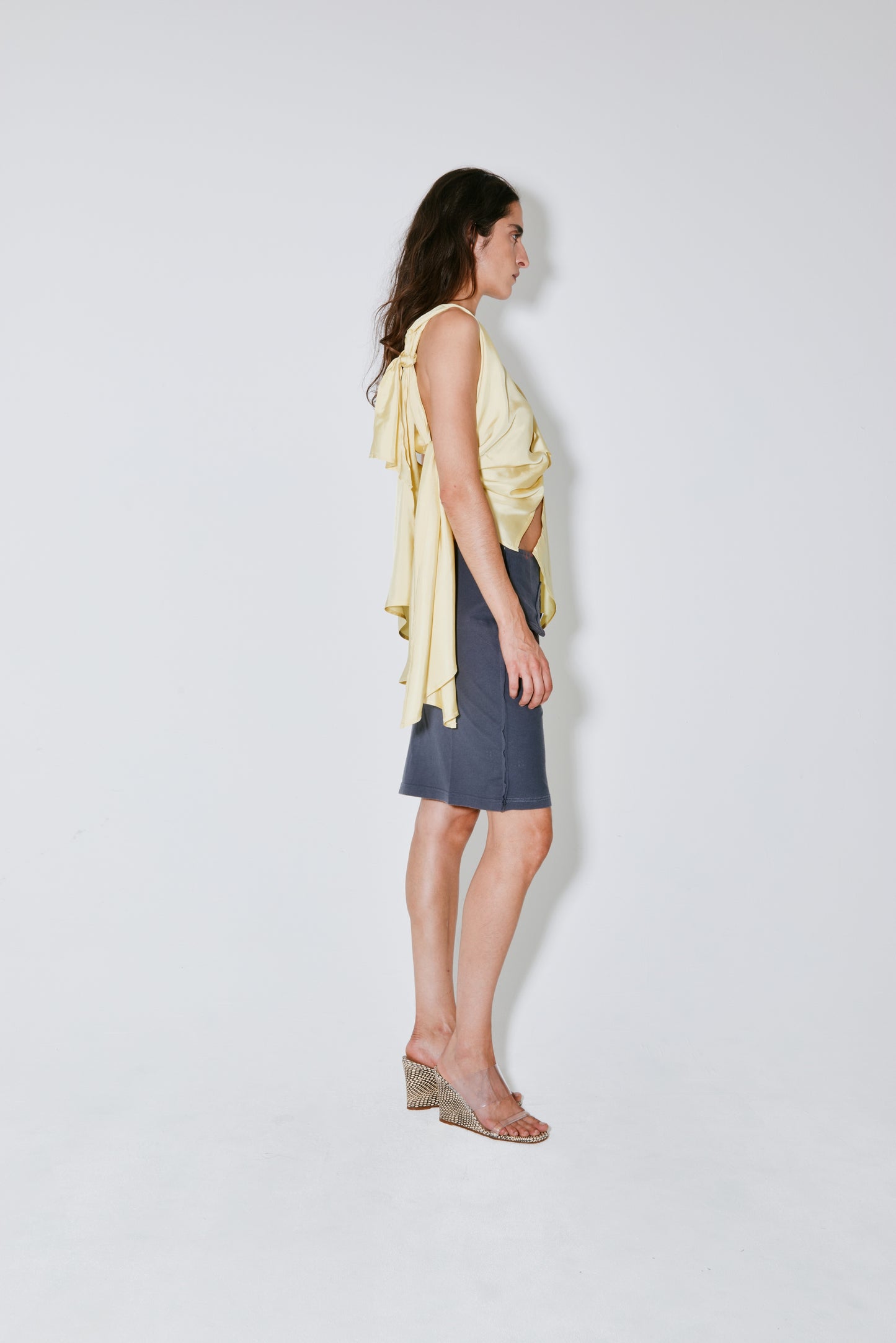 THEODORA top yellow