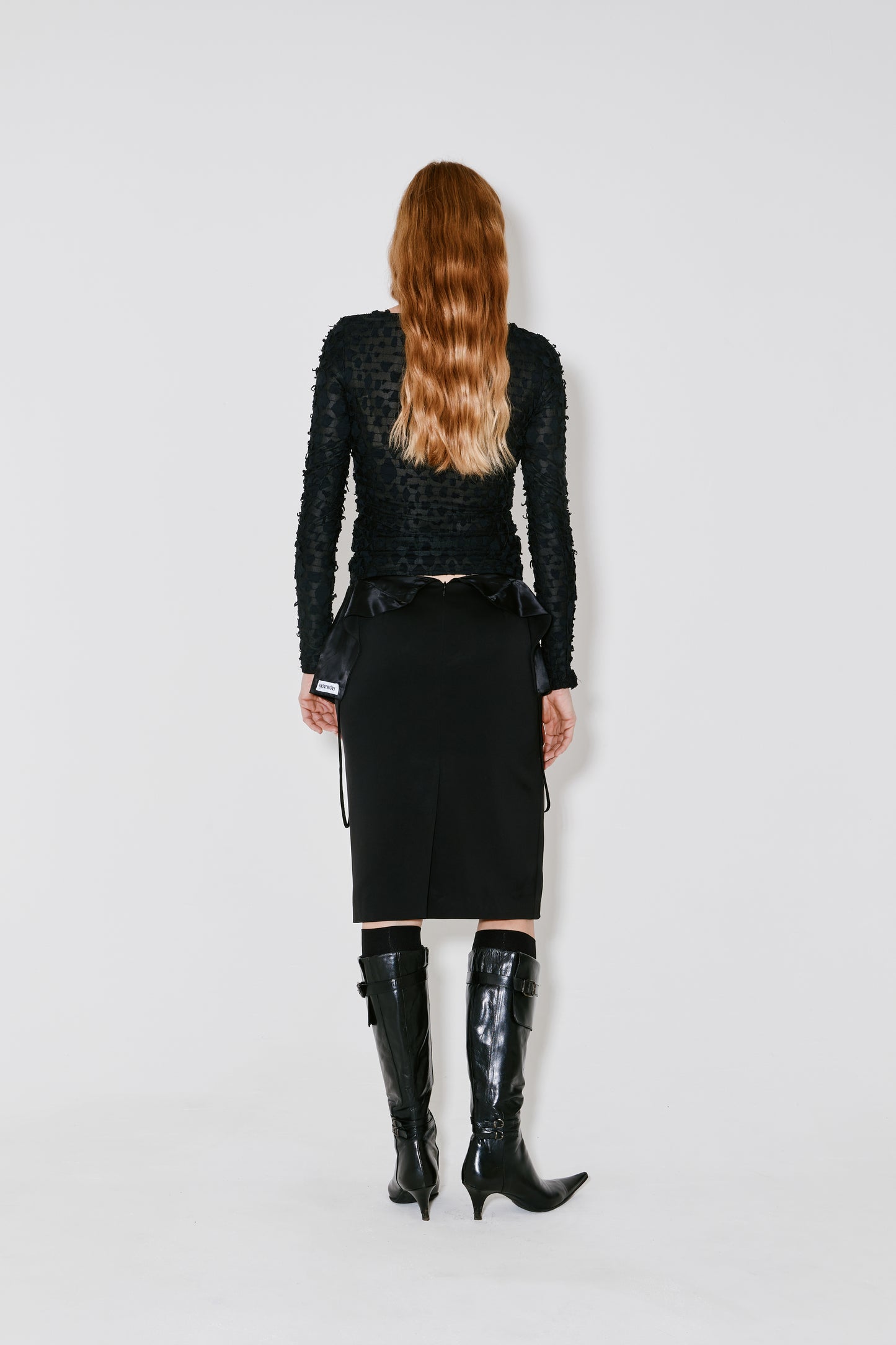 JACKIE skirt black