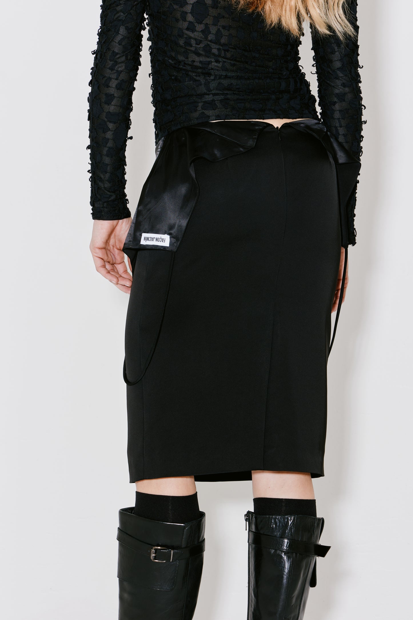 JACKIE skirt black