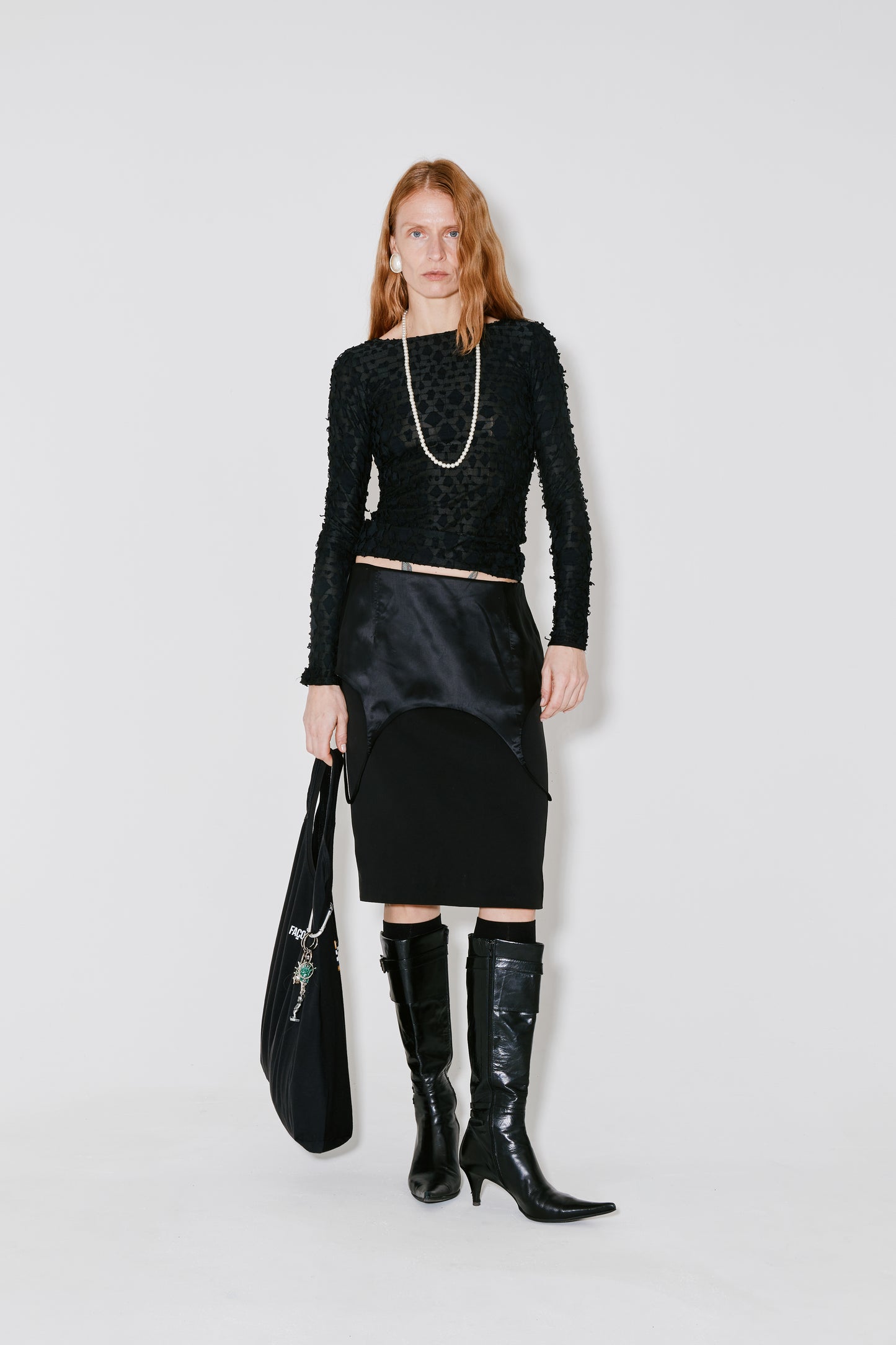 JACKIE skirt black
