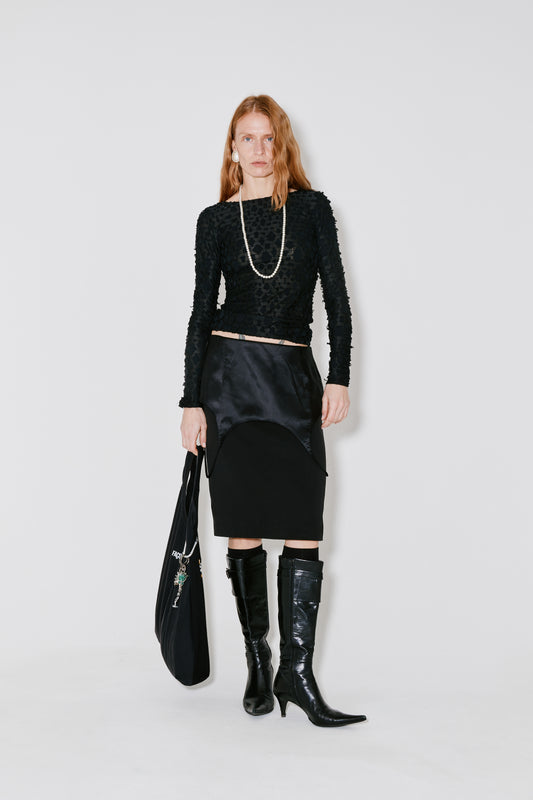 JACKIE skirt black