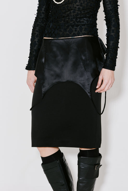 JACKIE skirt black