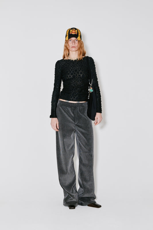 POLLY pants dark grey