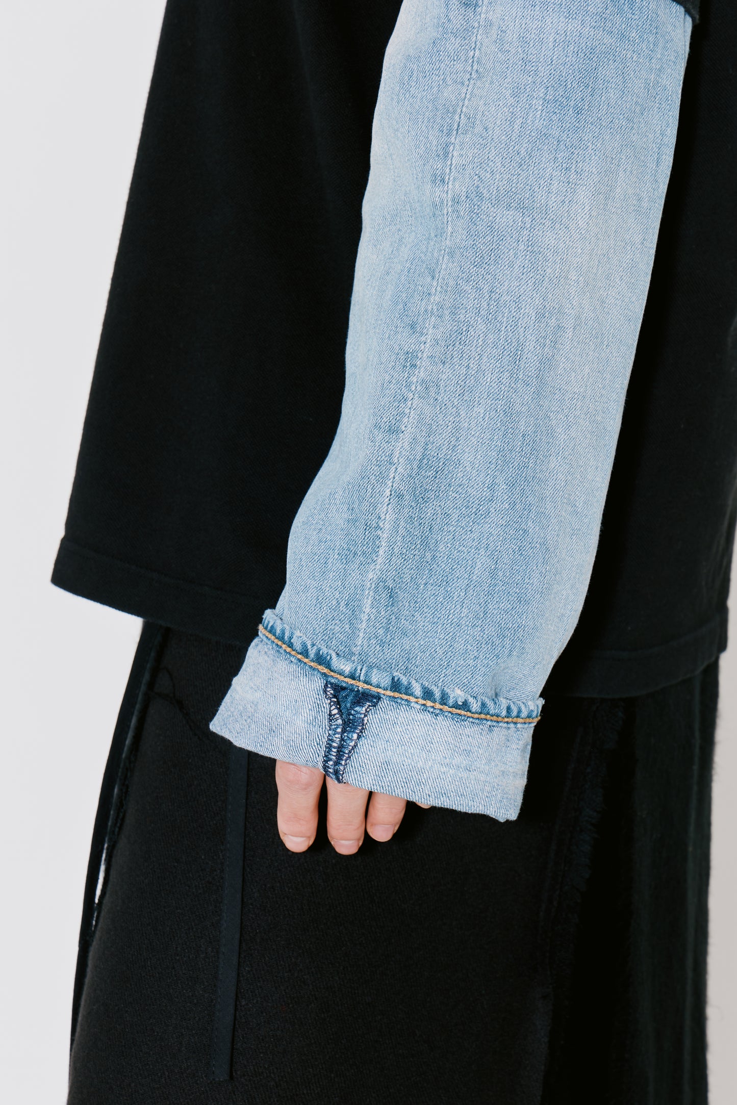 TOM upcycled polo black