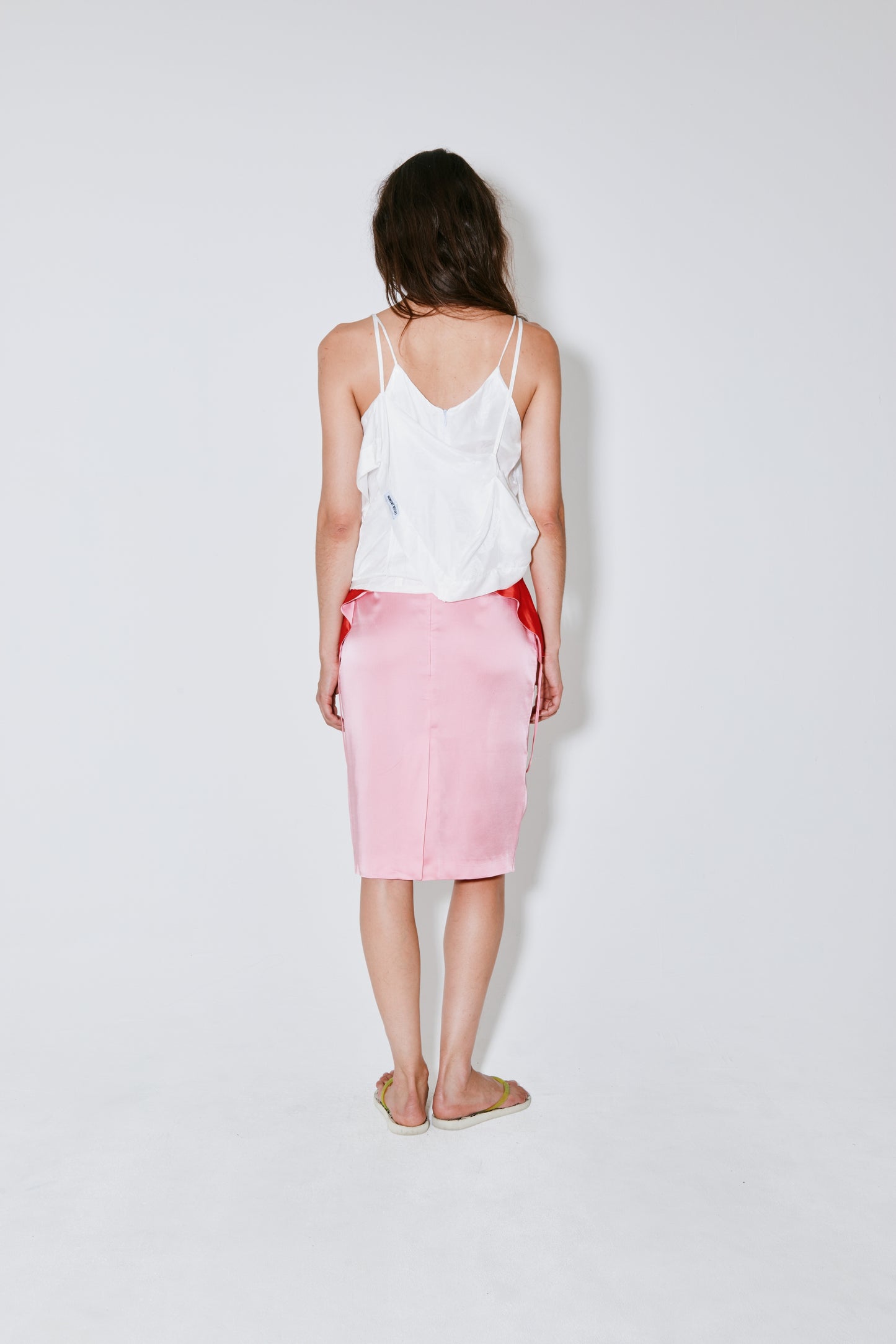 TONY top white floral