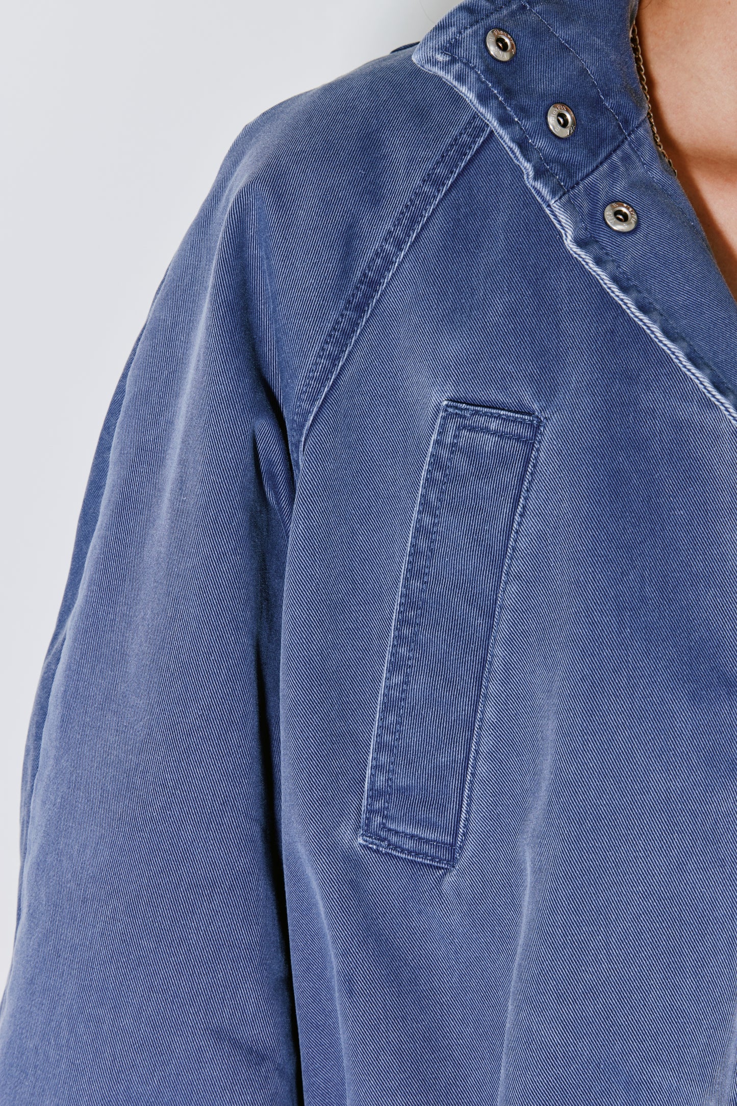 VEGAS jacket blue washed