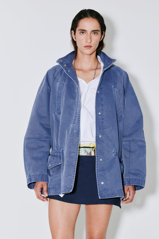 VEGAS jacket blue washed