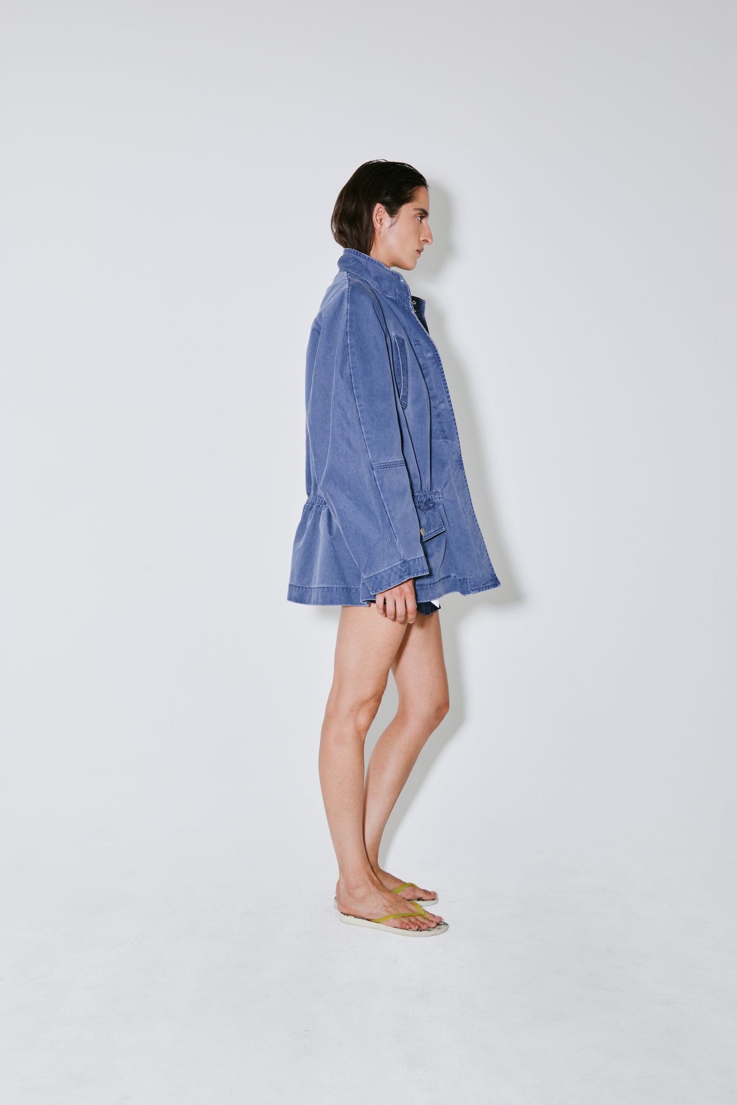 VEGAS jacket blue washed