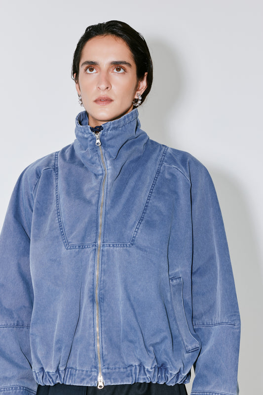VIRGIL jacket blue navy washed