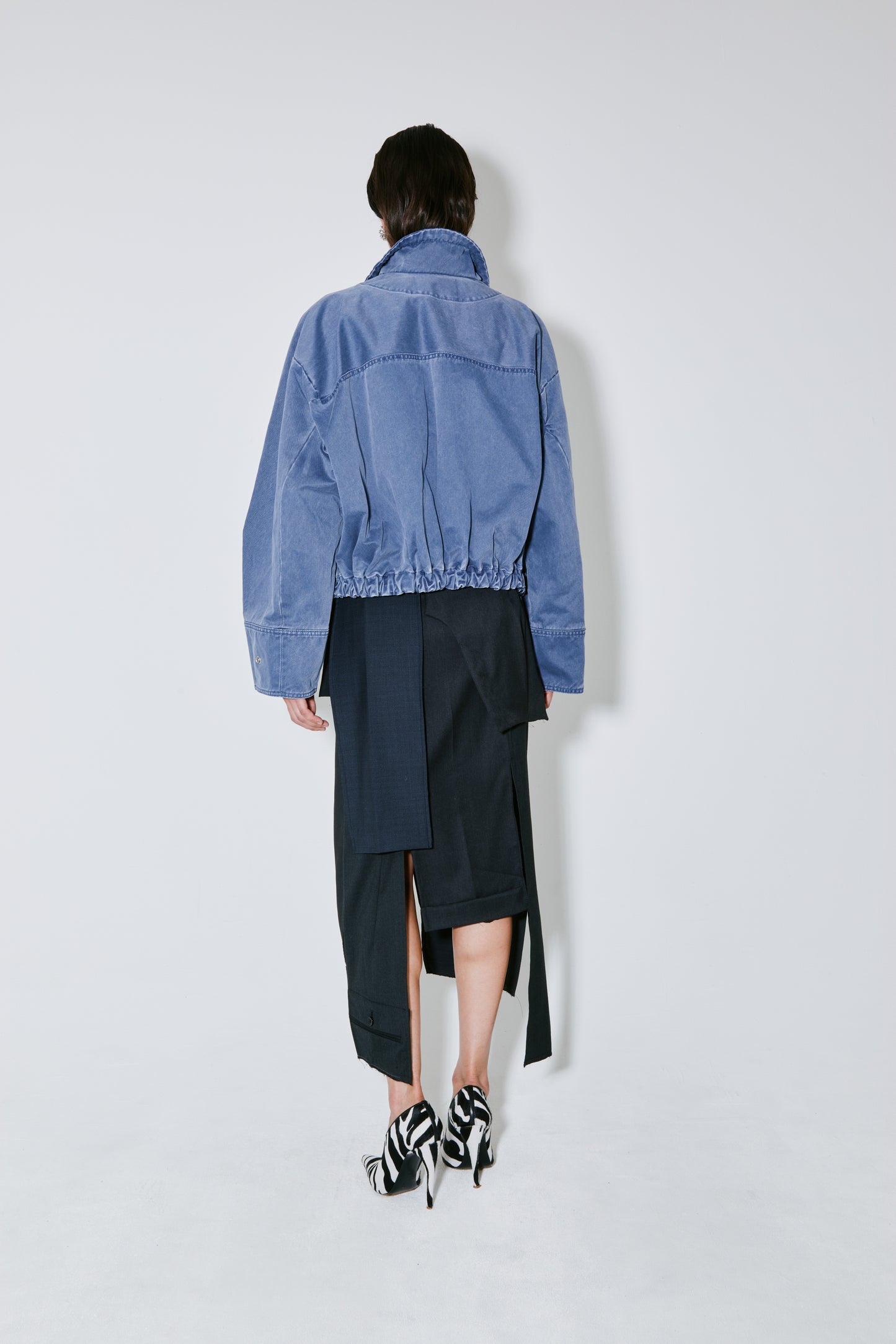 VIRGIL jacket blue navy washed