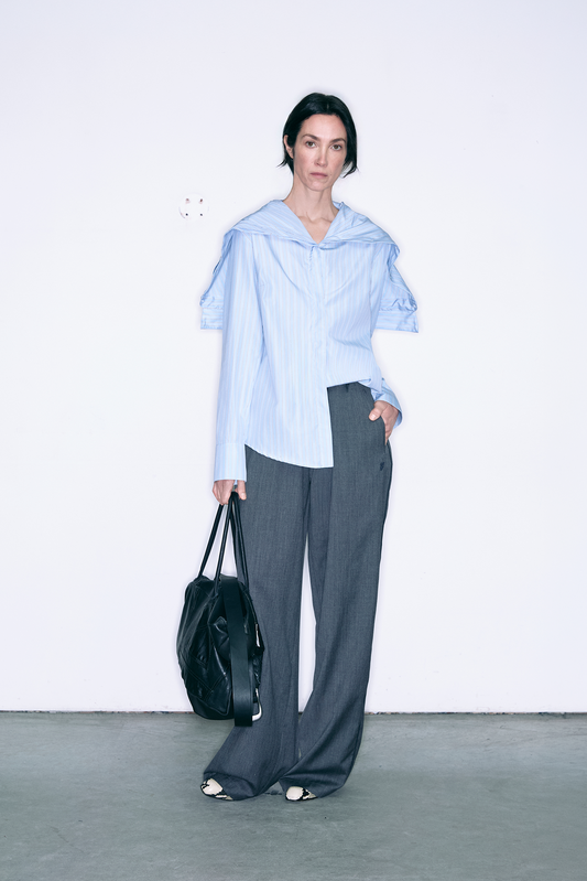 CRISTOBAL shirt blue stripes