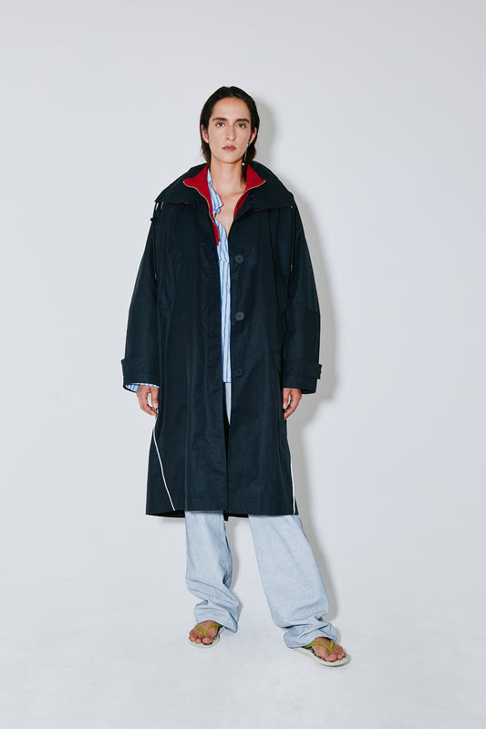 MISHA coat dark blue