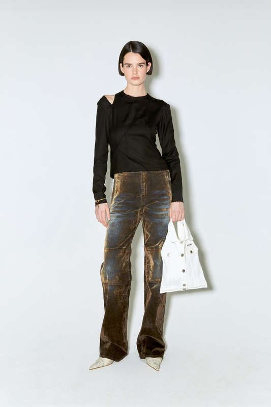 PALERMA pants velvet denim
