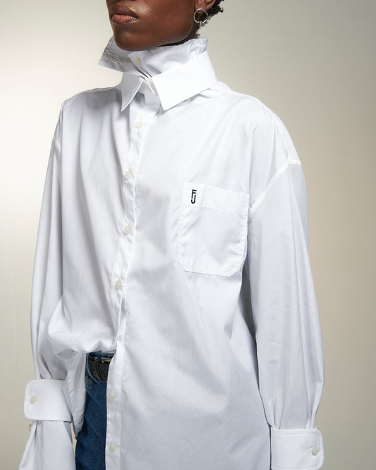 Facon Jacmin detachable collar shirt