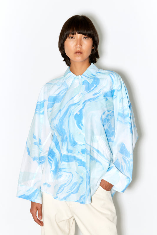 CALI shirt turquoise