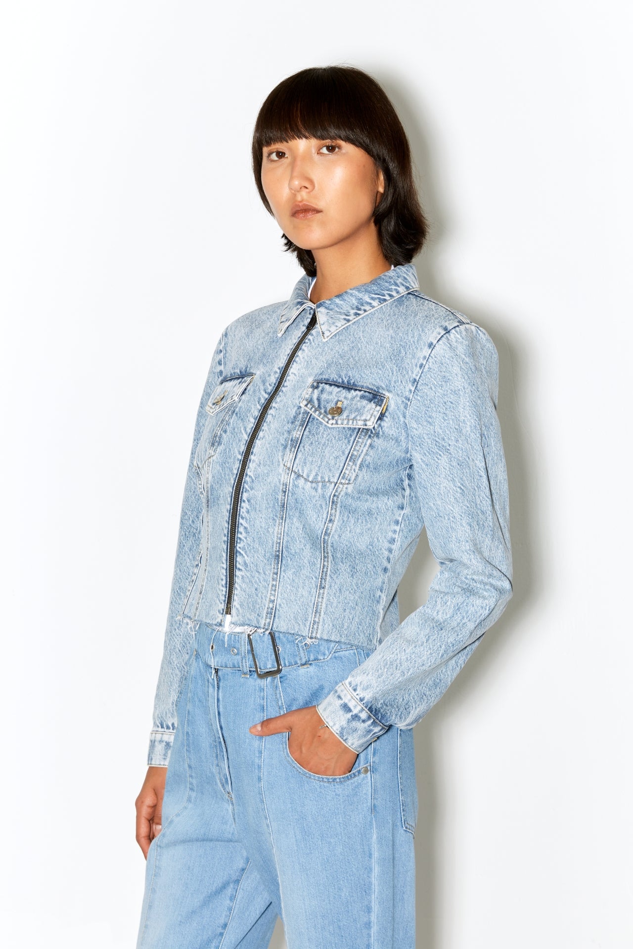 VENUS jacket light blue