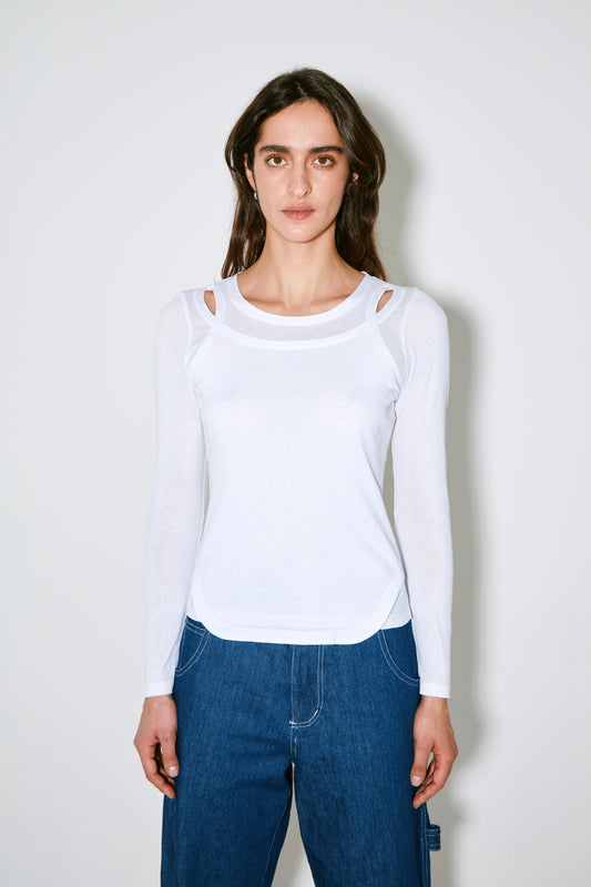 TILDA top white